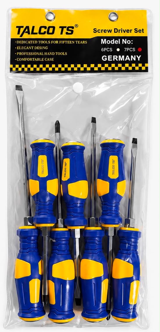 SCREW DRIVER SET F/R 7PCS NO.252