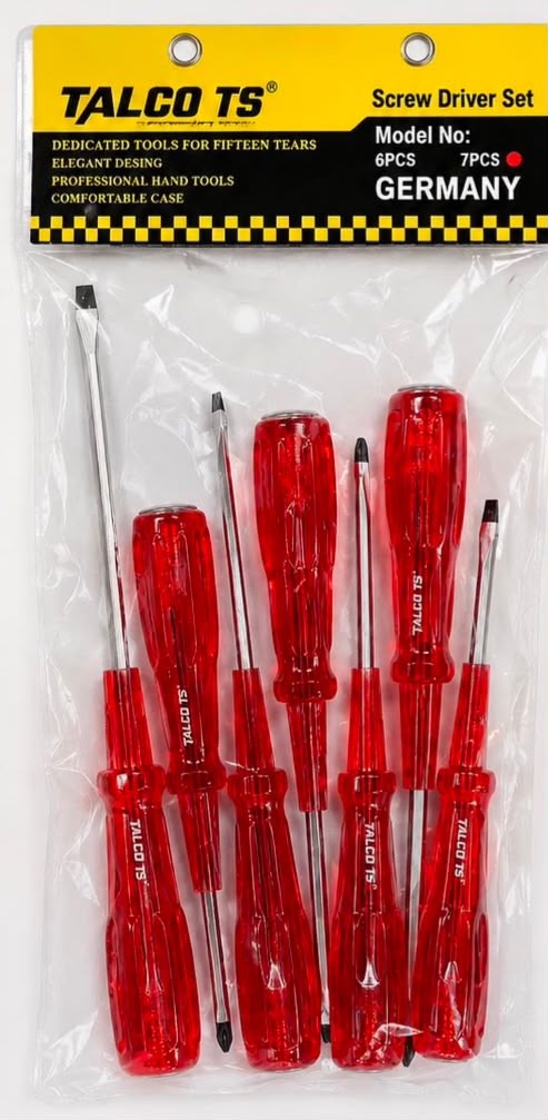 SCREW DRIVER SET F/R 7PCS NO.308